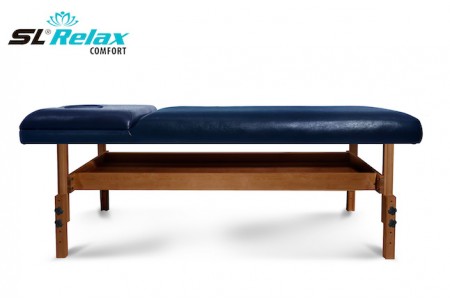 Массажный стол Relax Comfort синяя кожа